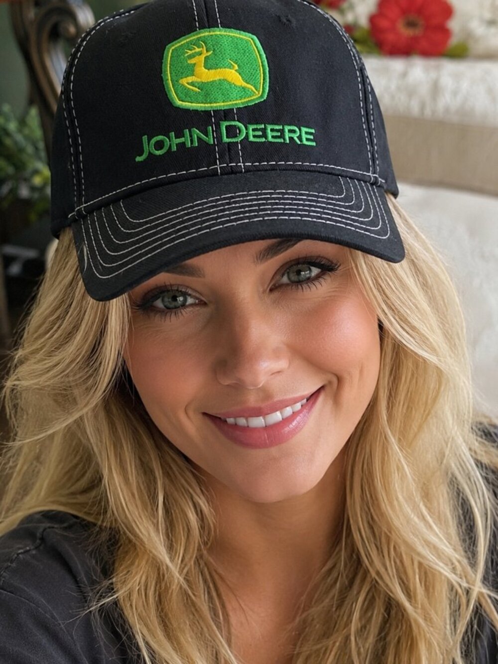 JOHN DEERE BASEBALL CAP (L/XL)